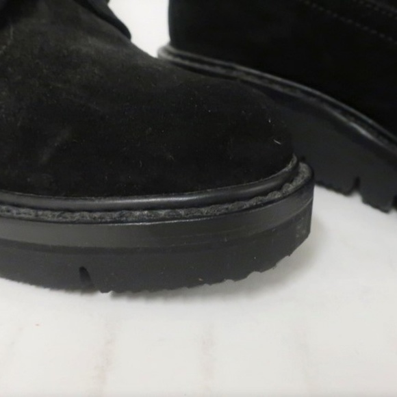 NEW Rag & Bone Hiker Boot Camden Black Suede - Picture 3 of 8